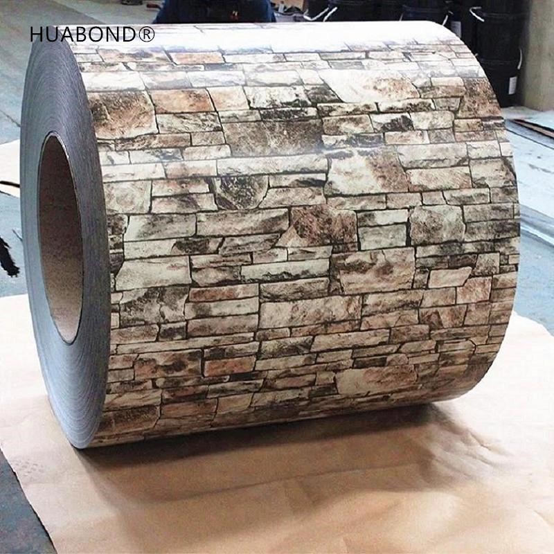 Brick coated aluminum coil Brick coated aluminum coil